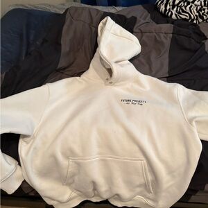 White Future Projects Hoodie